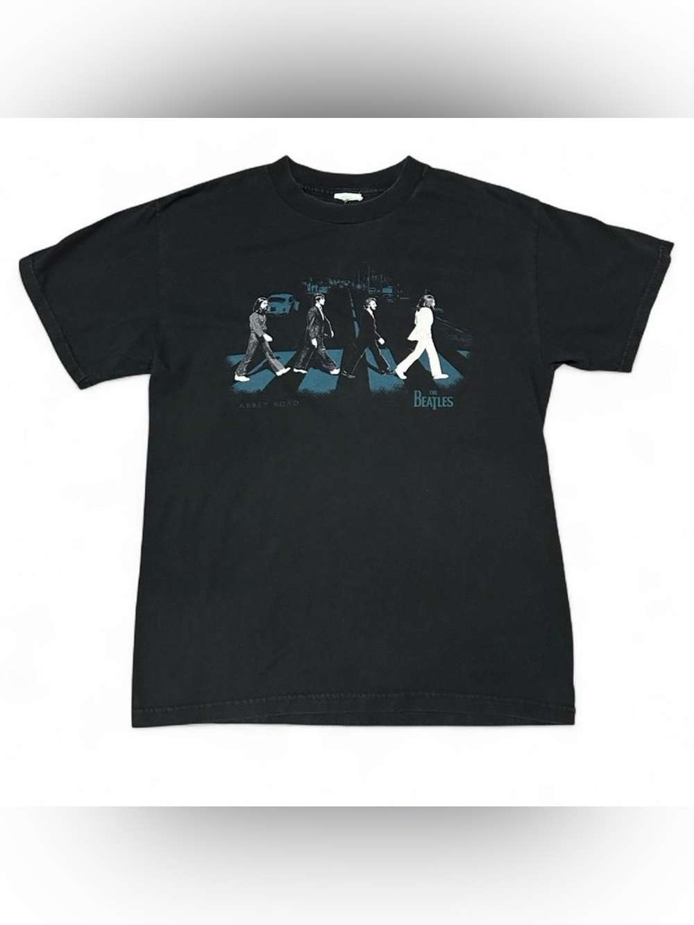 2005 The Beatles Abbey Road Graphic Tee - Black